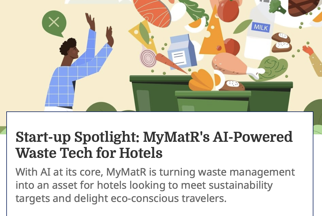 MyMatR Featured in Hospitality Technology