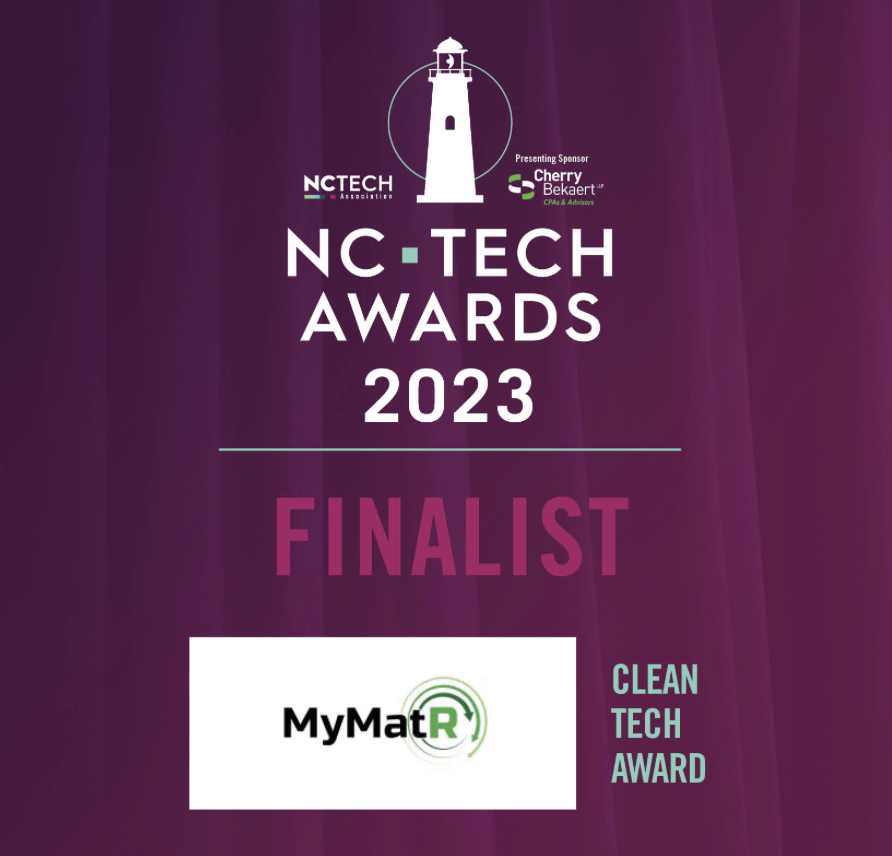 MyMatR is a Finalist of the NC Tech Awards