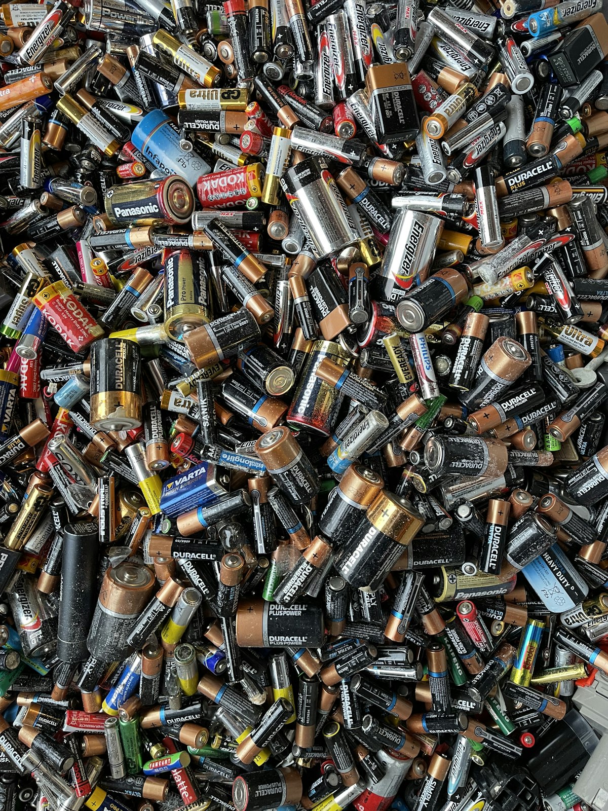 Loose batteries moving through the waste stream and creating fire risk