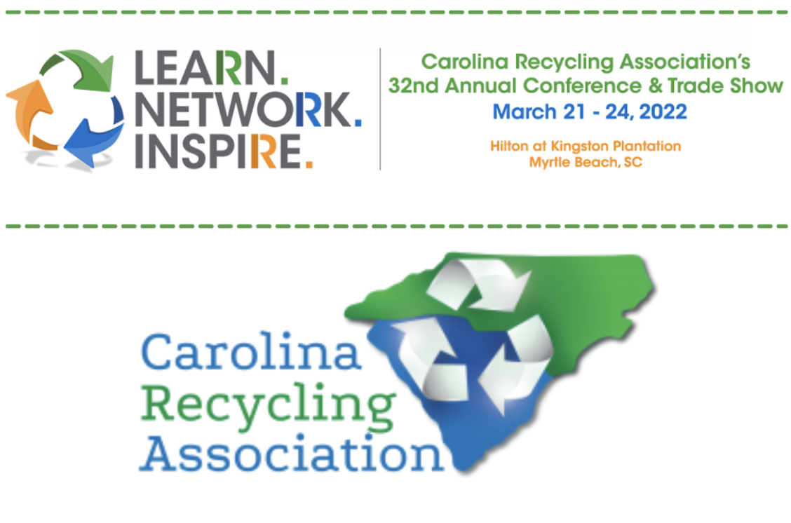 MyMatR exhibits at the Carolina Recycling Association Conference